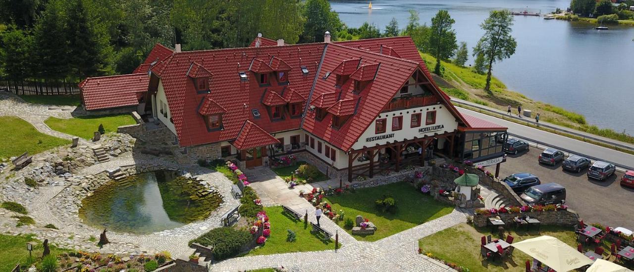 Hotel Leyla Frymburk Bagian luar foto